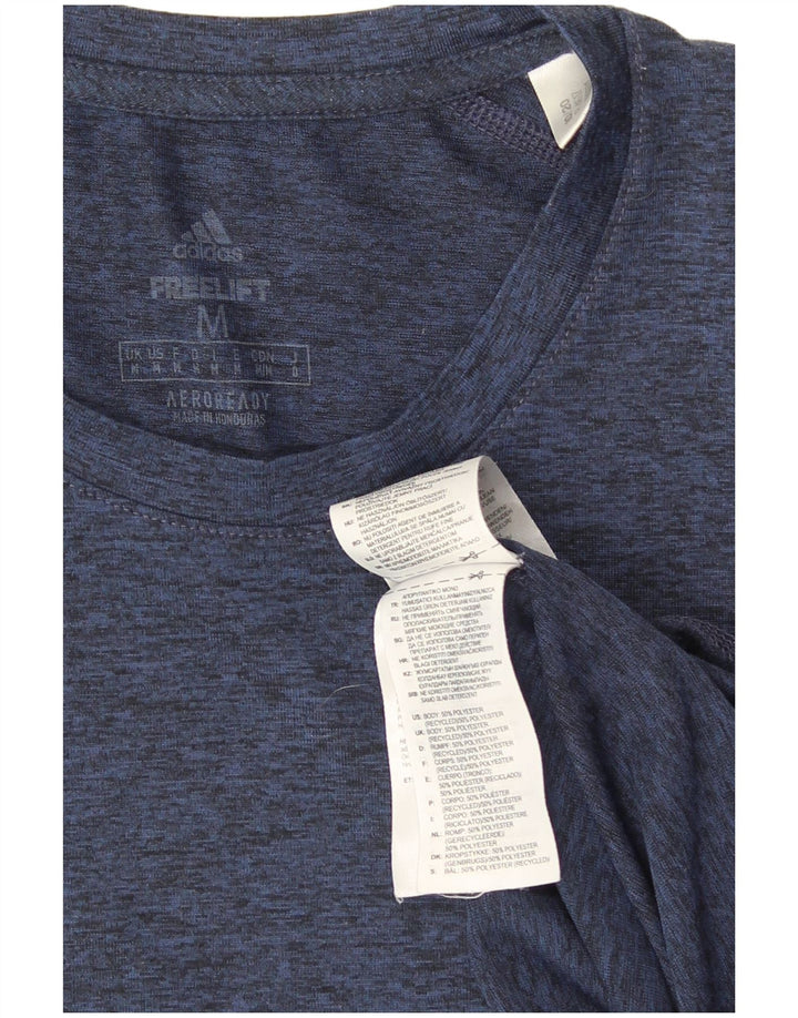 Tricou pentru bărbați Adidas Aeroready Top Mediu Bleumarin Poliester