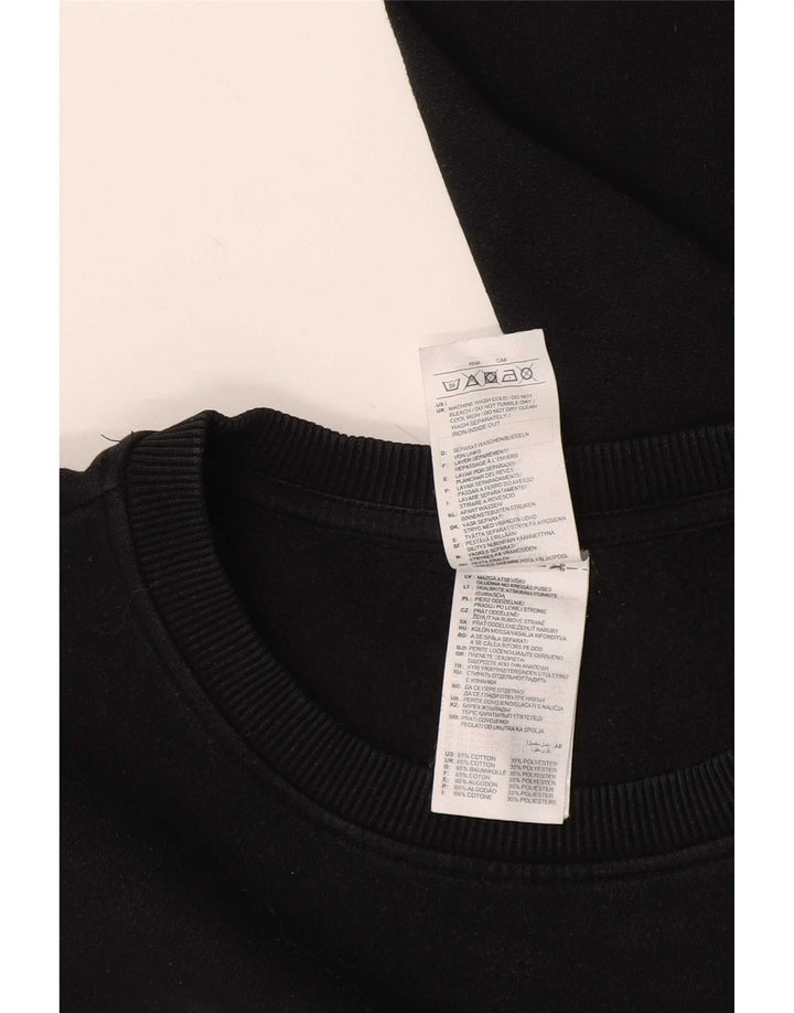 Hanorac grafic pentru bărbați Reebok Jumper XL, bumbac negru