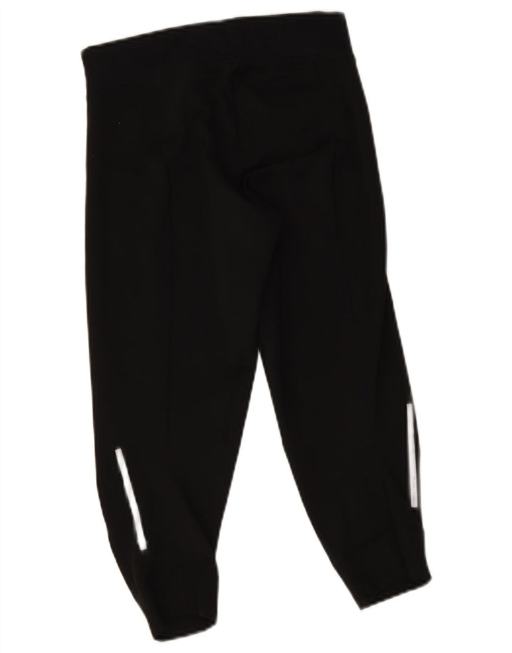 Leggings Adidas Climalite Capri pentru femei UK 8/10 Poliester negru mic