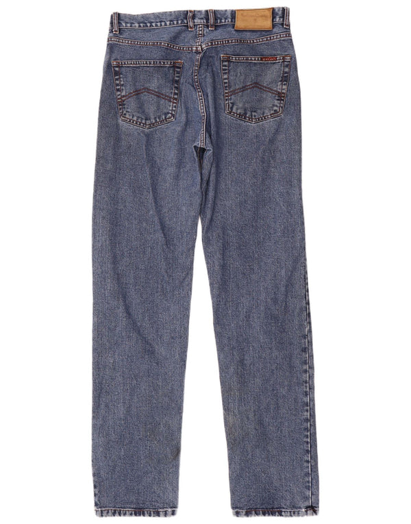 MARLBORO CLASSICS Blugi drepti pentru bărbați W33 L34 Bumbac albastru