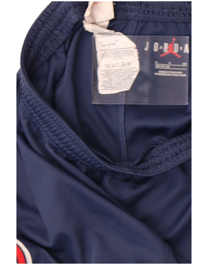 Pantaloni scurți sport Jordan pentru băieți Paris Saint- Germain 8-9 ani mici, bleumarin