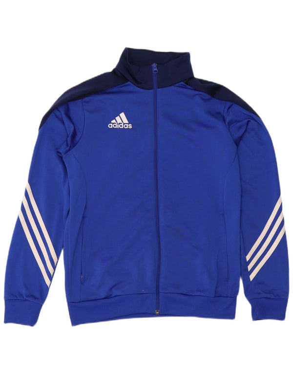 Jachetă de trening pentru băieți ADIDAS 13-14 ani XL albastru poliester color bloc