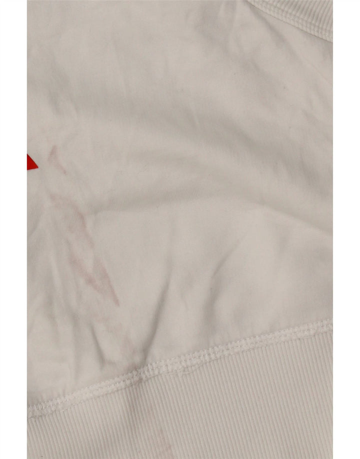 Fusta mini pentru femei Benetton UK 12 Medium White