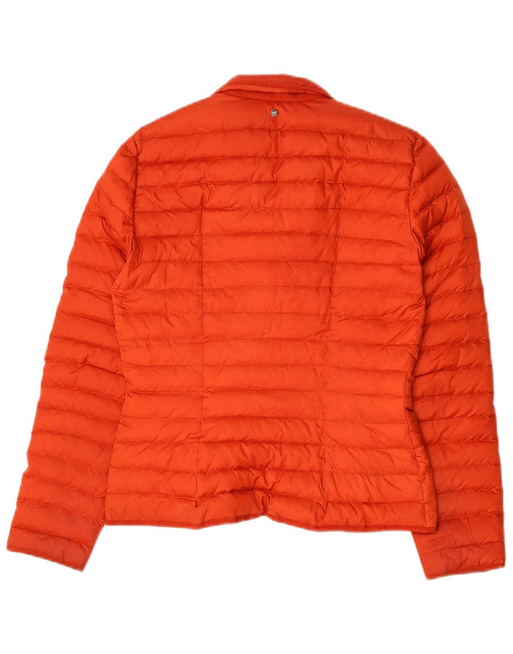 Jachetă căptușită pentru femei Massimo Dutti UK 10 Poliester portocaliu mic