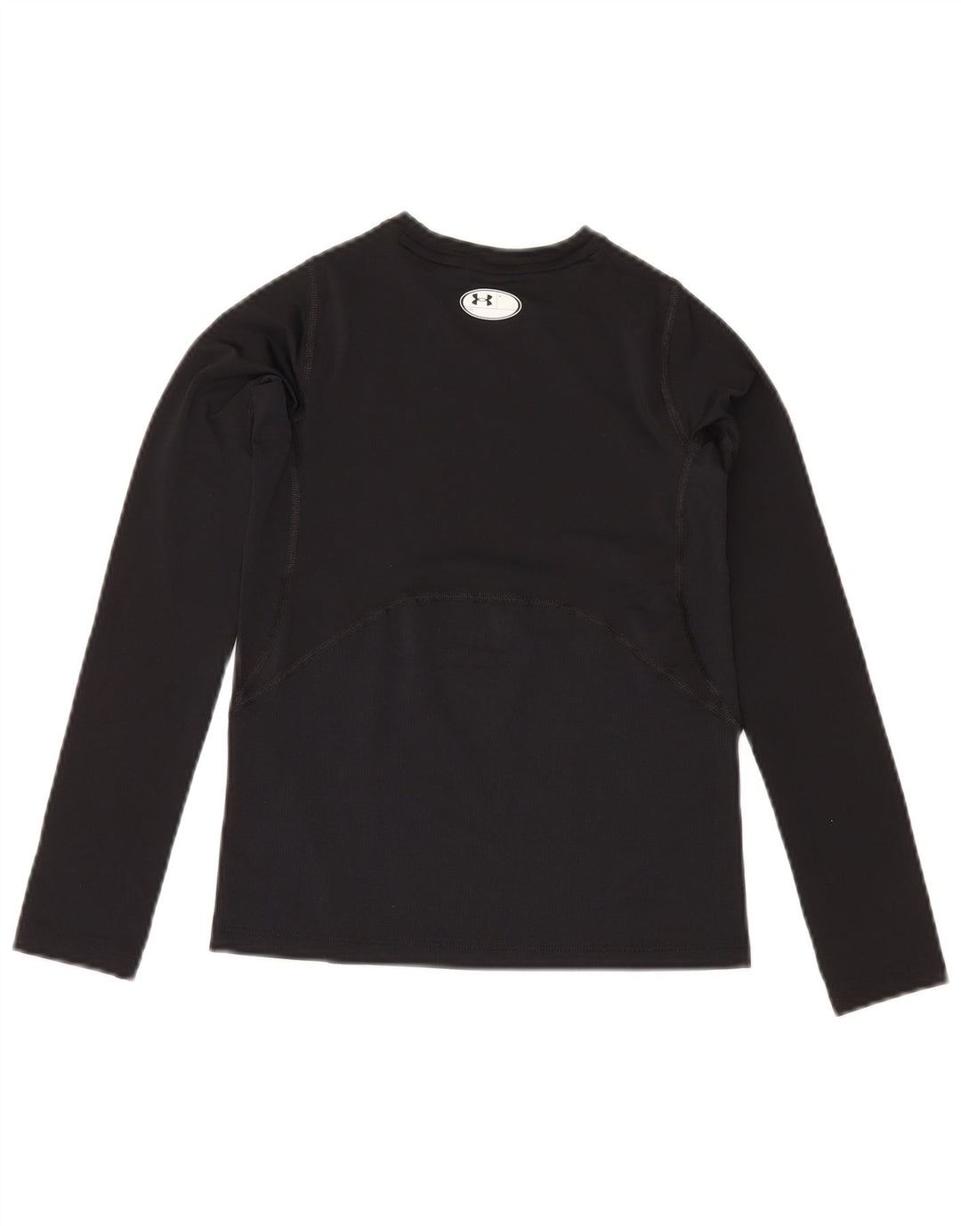 Under Armour Boys Heat Gear Top cu mânecă lungă 9-10 ani mediu negru