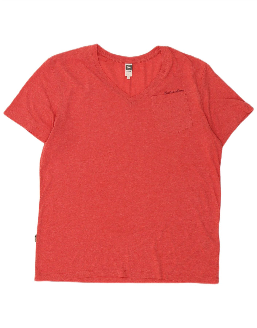 Tricou pentru bărbați G-Star Top mare bumbac roșu