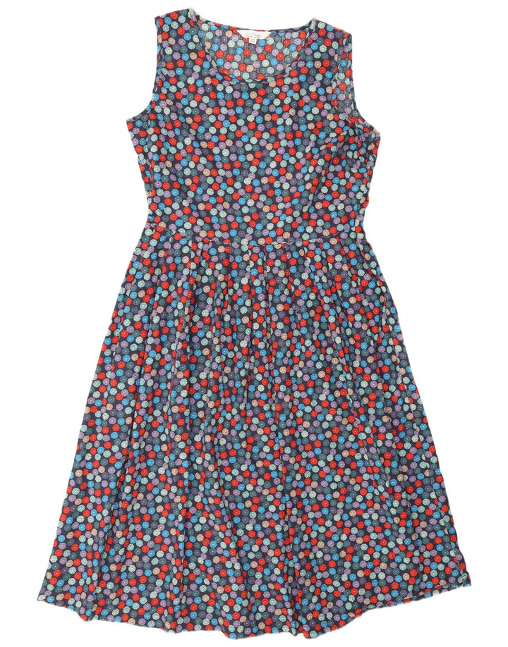 Seasalt Cornwall Rochie A-Line pentru femei UK 14 mare, multicoloră, cu pete
