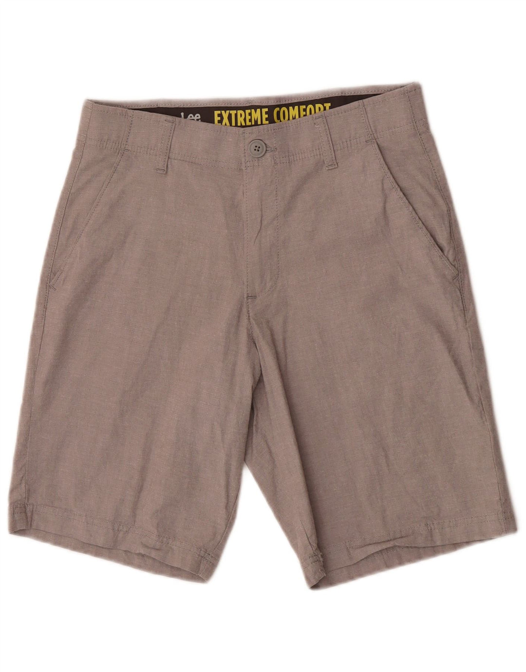 Pantaloni scurți chino pentru bărbați Lee W30, bumbac gri mediu