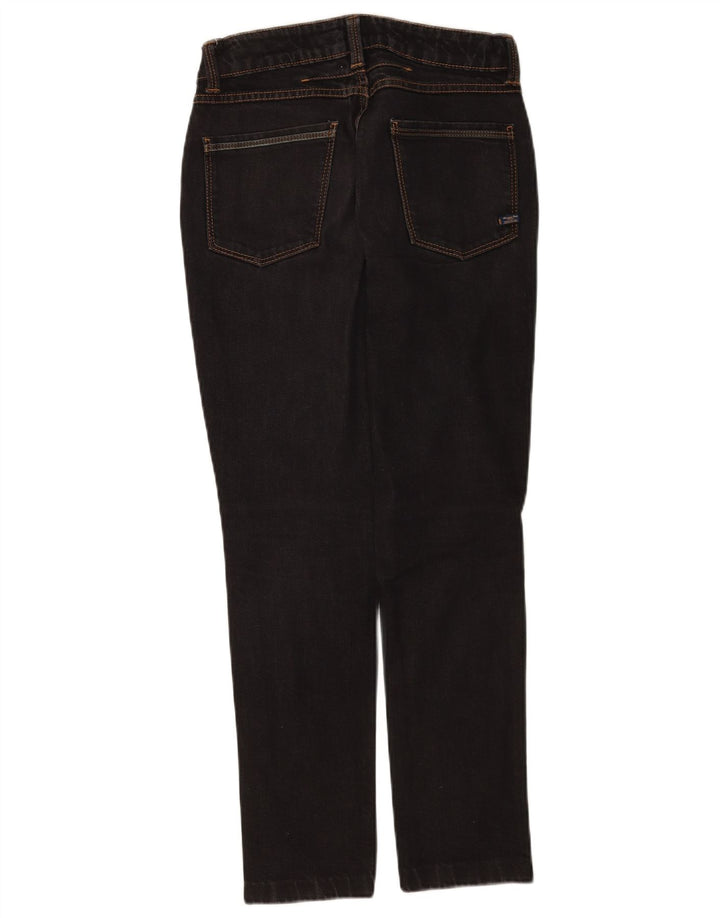 Blugi slim pentru femei Massimo Dutti W27 L28 bumbac negru