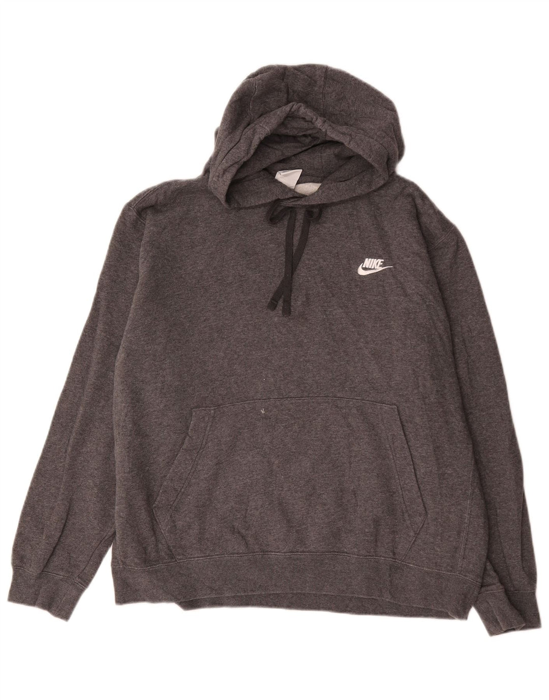 Pulover Nike pentru bărbați, bumbac mare, gri