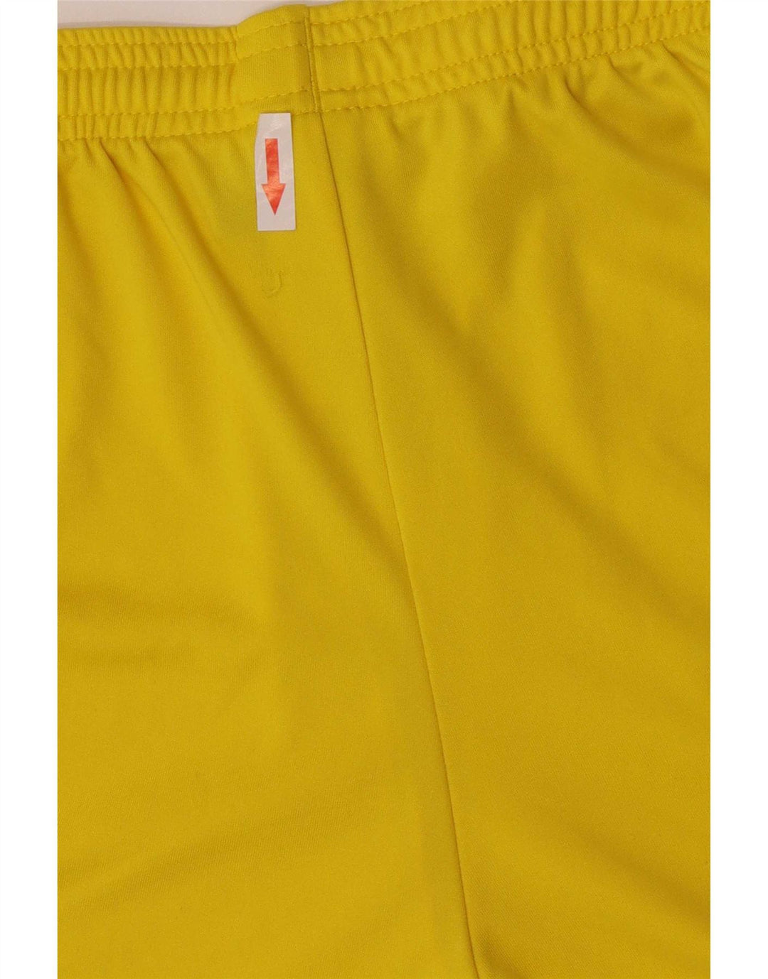 Pantaloni scurți sport Adidas pentru bărbați, poliester galben mediu