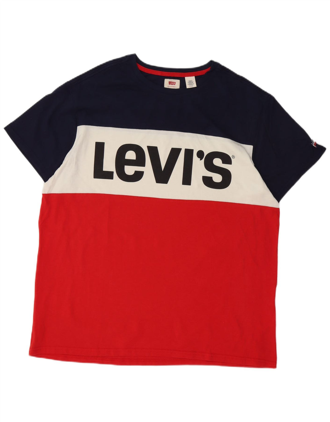Tricou grafic pentru bărbați Levi's Top XL, multicolor, bumbac color-bloc
