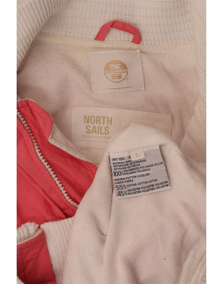Jachetă de trening pentru femei North Sails UK 16, mare, roz colorblock