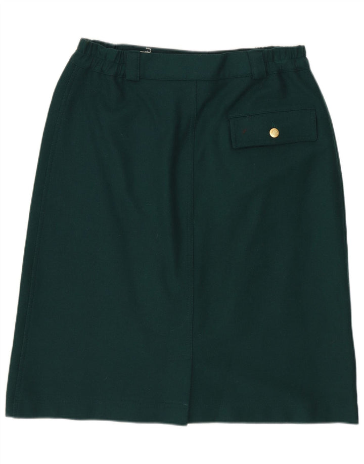 Fusta cargo vintage pentru femei IT 44 Medium W30 Lână verde