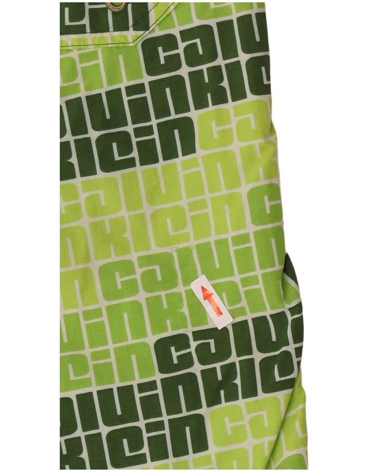 Pantaloni scurți de înot Calvin Klein pentru bărbați, verzi, mari