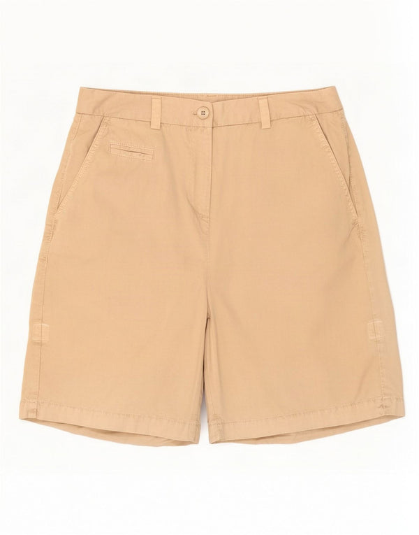 Pantaloni scurti chino pentru femei Marks & Spencer UK 10 Small W30 Beige Bumbac