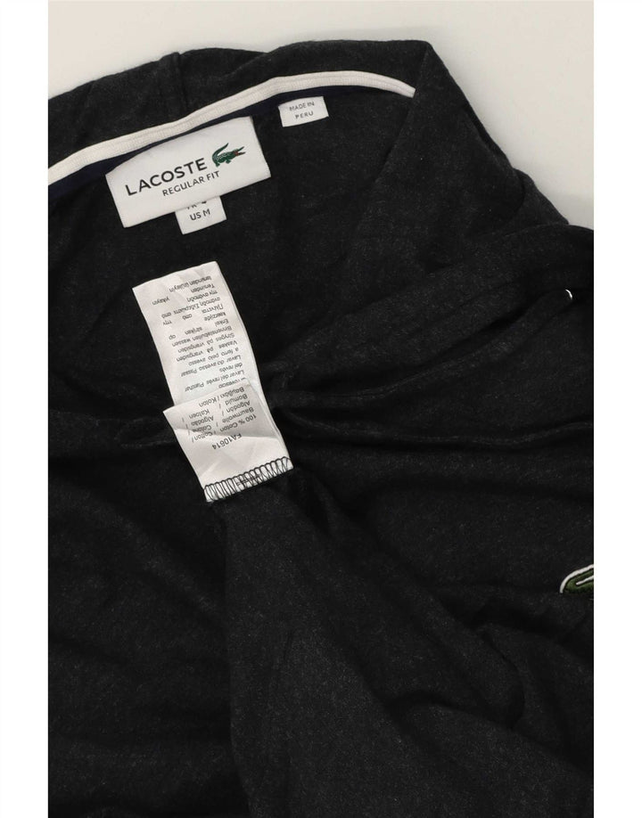 Pulover Lacoste pentru bărbați, mărimea 4, bumbac gri mediu