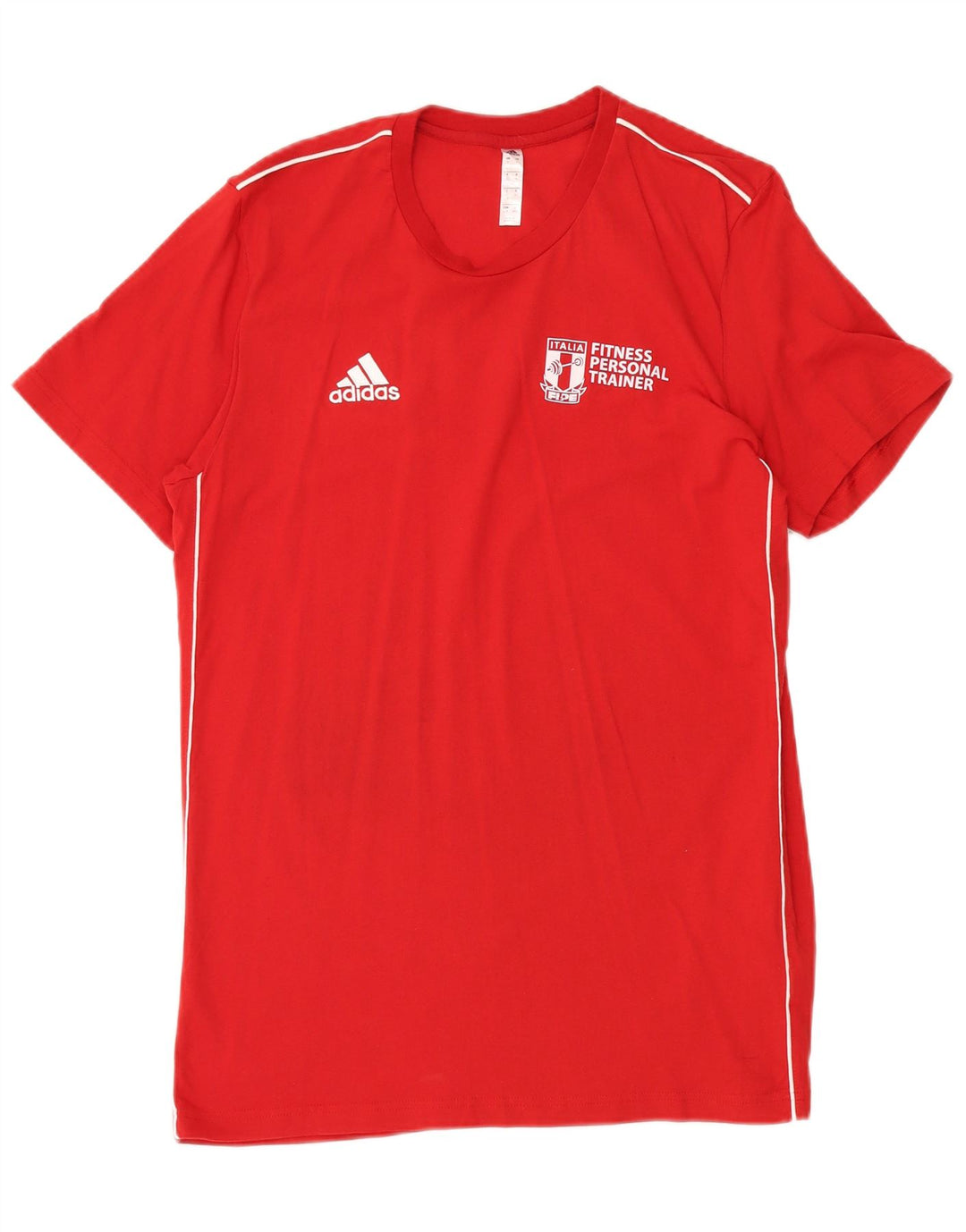 Tricou grafic ADIDAS Italia pentru bărbați Top mare bumbac roșu