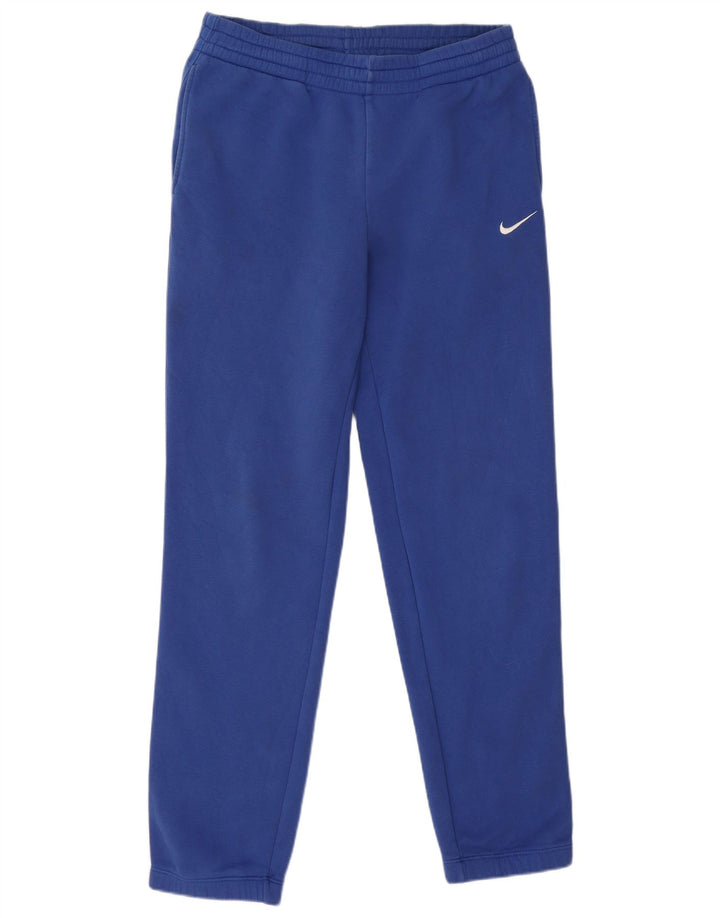 Pantaloni de trening pentru bărbați Nike Pantaloni de jogging Bumbac albastru mediu