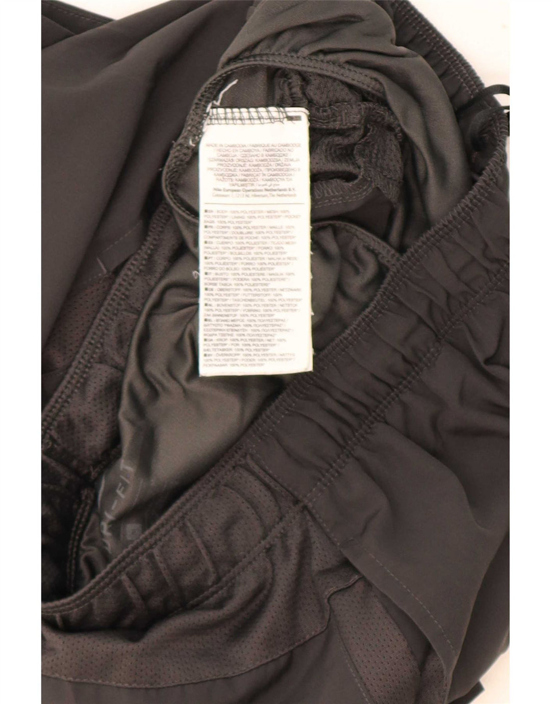 Pantaloni scurți sport Nike Dri Fit pentru bărbați, gri mediu, poliester