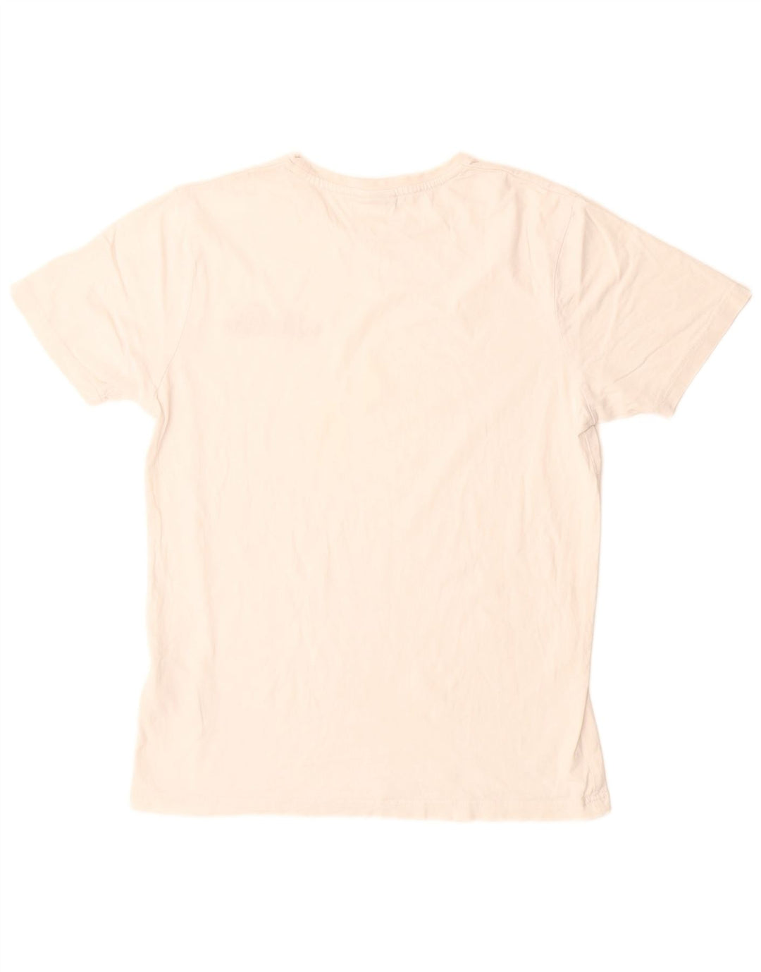 Tricou grafic pentru bărbați Ellesse Top mare din bumbac alb