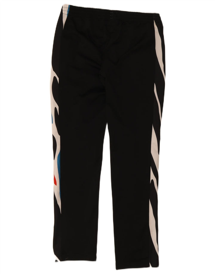 Pantaloni de trening Adidas pentru femei UK 12 Medium Black Colorblock Poliester