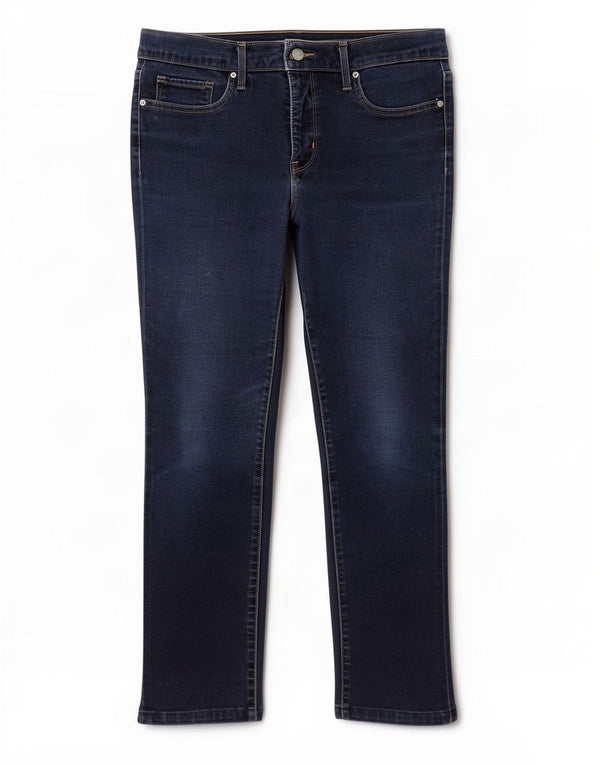 Blugi de damă Levi's Slim Cropped W31 L26 Bumbac bleumarin