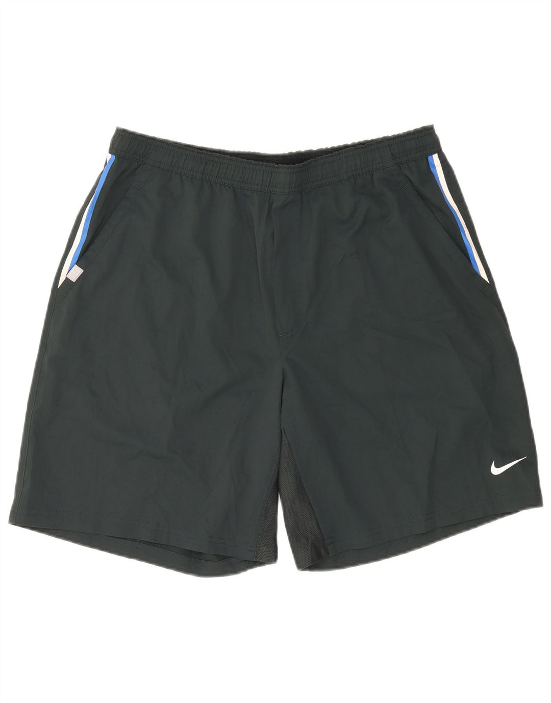 Pantaloni scurți sport Nike pentru bărbați XL, gri, poliester color bloc