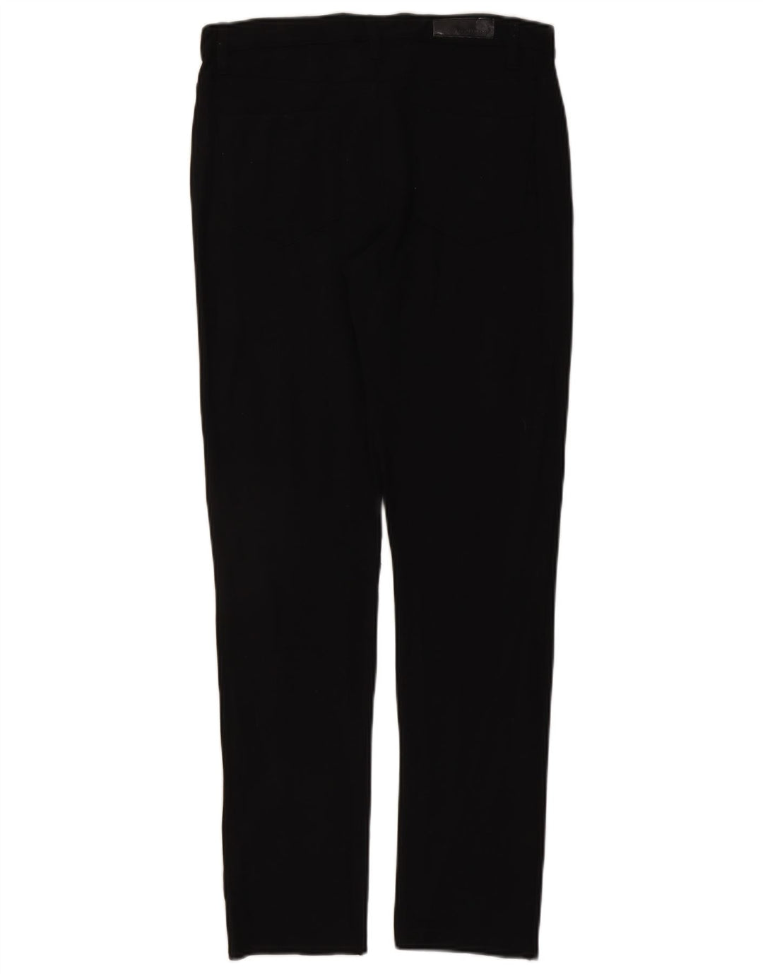 CALVIN KLEIN Pantaloni slim casual pentru femei US 12 Large W30 L31 Black Rayon