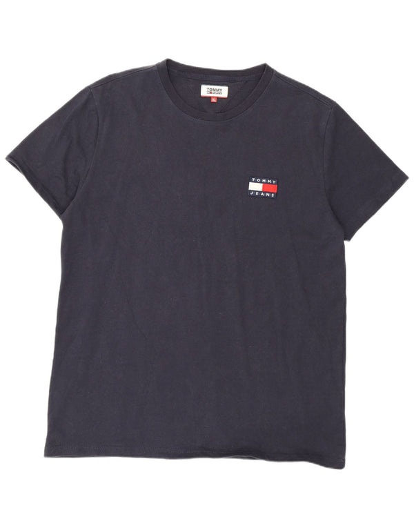 Tricou obișnuit pentru femei Tommy Hilfiger Top UK 18 XL Bumbac bleumarin