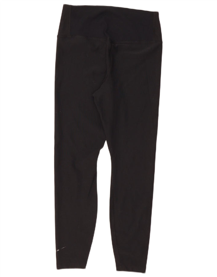 Leggings Nike Dri Fit pentru femei UK 14, mare, negru, poliester