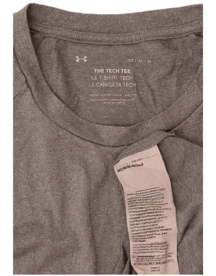 Tricou pentru bărbați UNDER ARMOUR Top Medium Gri Poliester