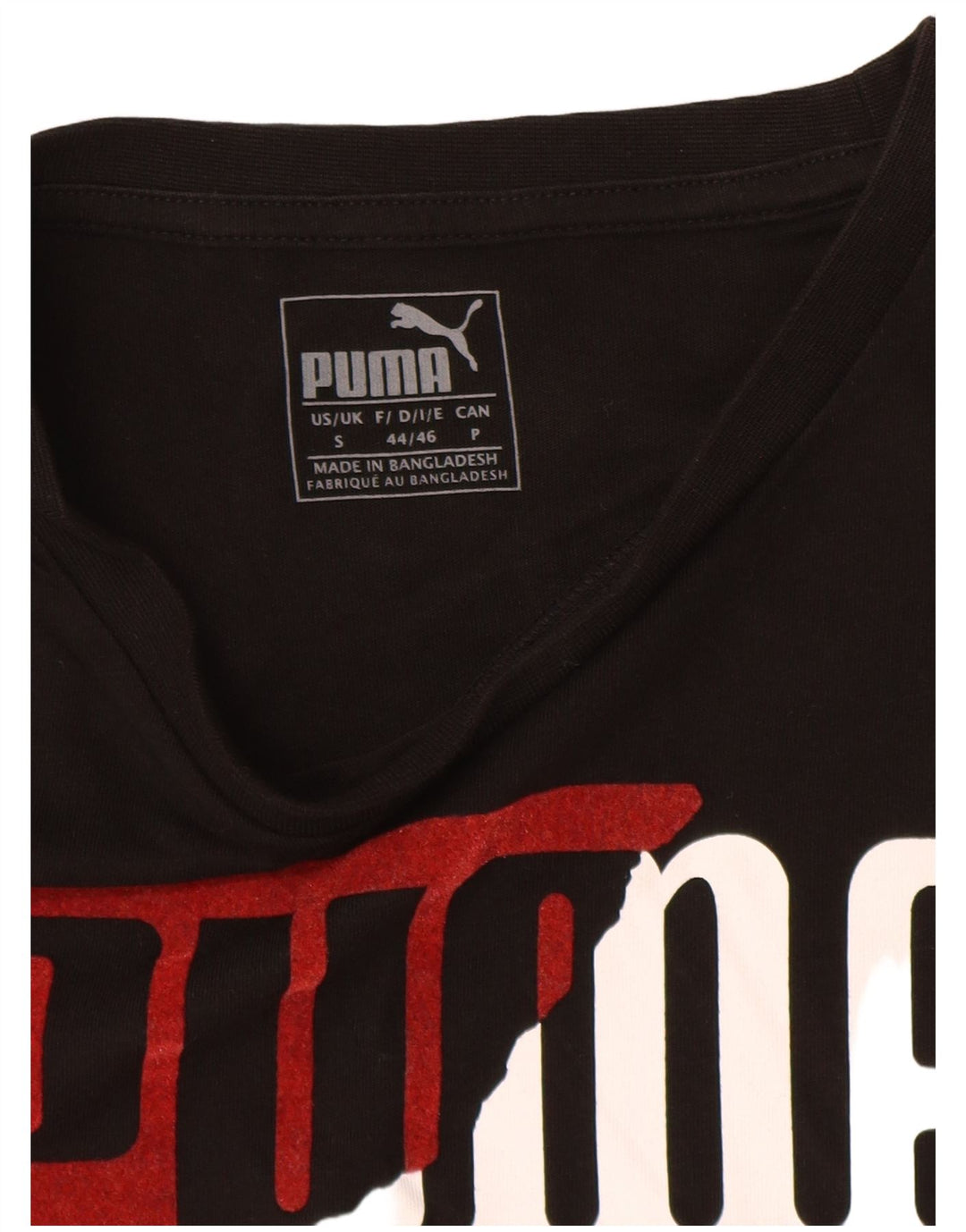 Tricou grafic Puma pentru bărbați Top Small Negru