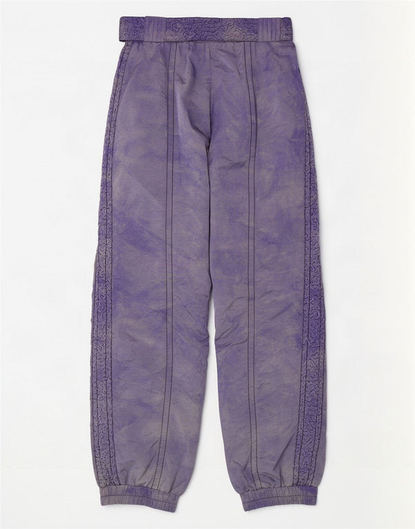 Pantaloni de schi Maier pentru femei cu talie înaltă UK 16, mari, violet, din poliamidă Tie Dye