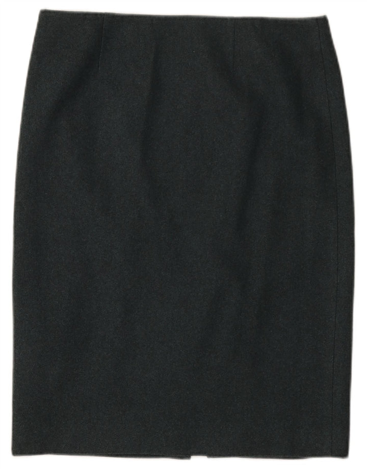 Fusta creion Calvin Klein pentru femei US 8 Medium W32 Blue Flecked Wool
