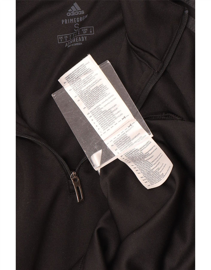 ADIDAS Aeroready Zip Neck Pullover Trening Top Mic Negru