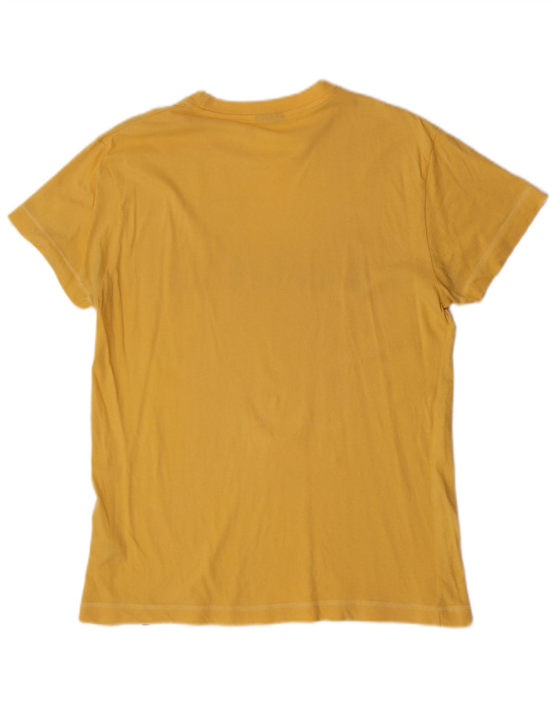 Tricou grafic Levi's pentru bărbați Top din bumbac galben mediu
