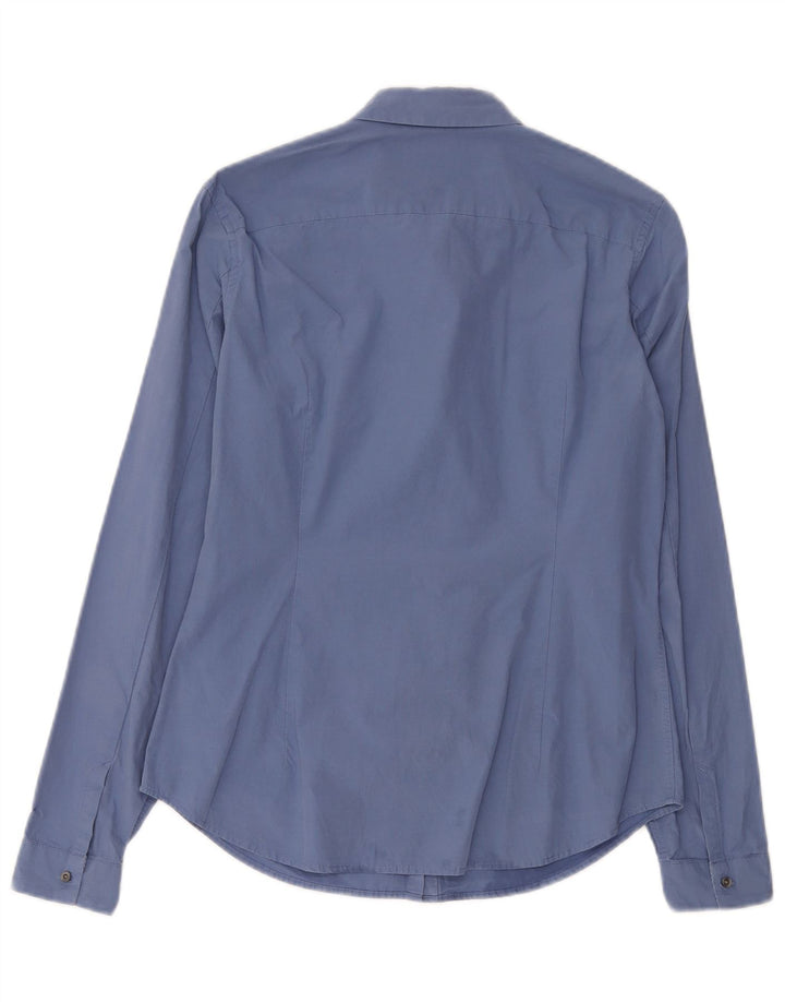 Cămașă Timberland pentru femei Slim Fit UK 14 Large Blue