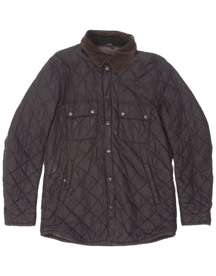 Jachetă matlasată Barbour pentru bărbați UK 38 Medium bleumarin Poliamidă