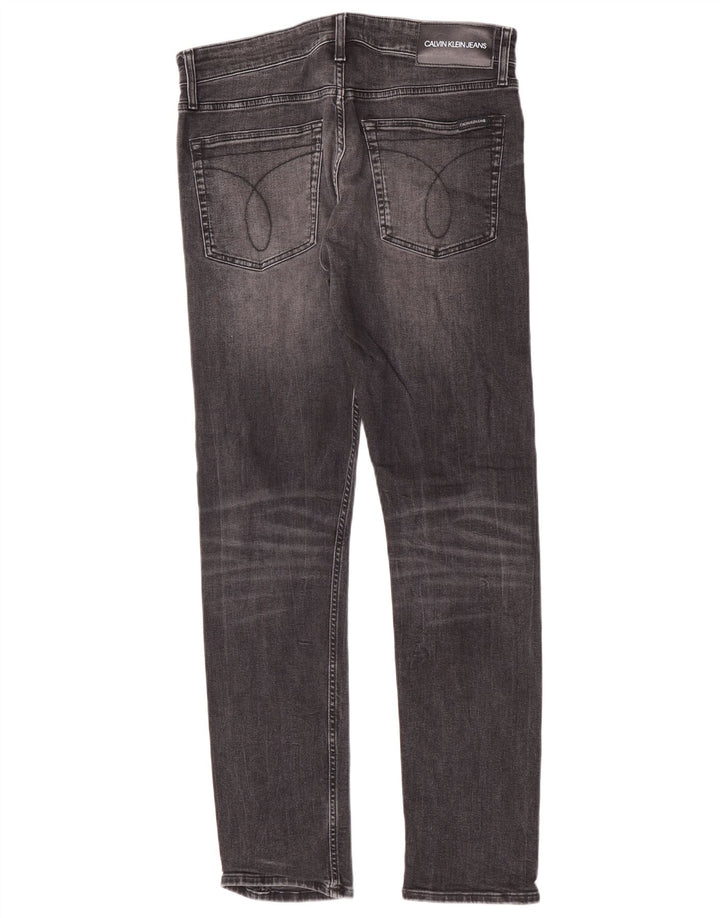 Blugi slim pentru bărbați Calvin Klein W32 L32 bumbac gri