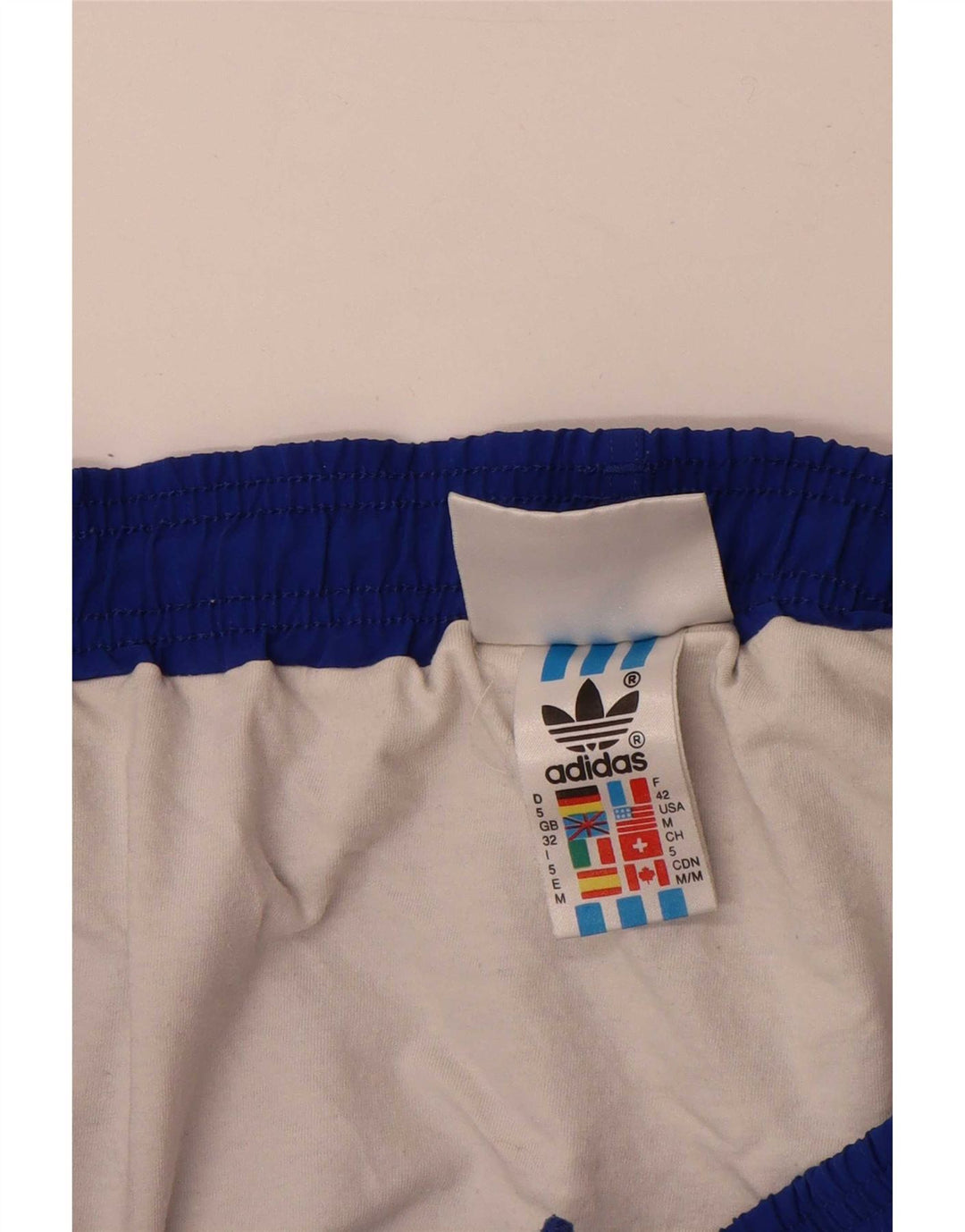 Pantaloni scurți sport pentru bărbați Adidas, poliester albastru mediu