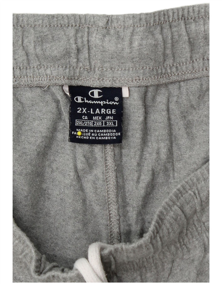 Pantaloni de trening pentru bărbați CHAMPION 2XL gri