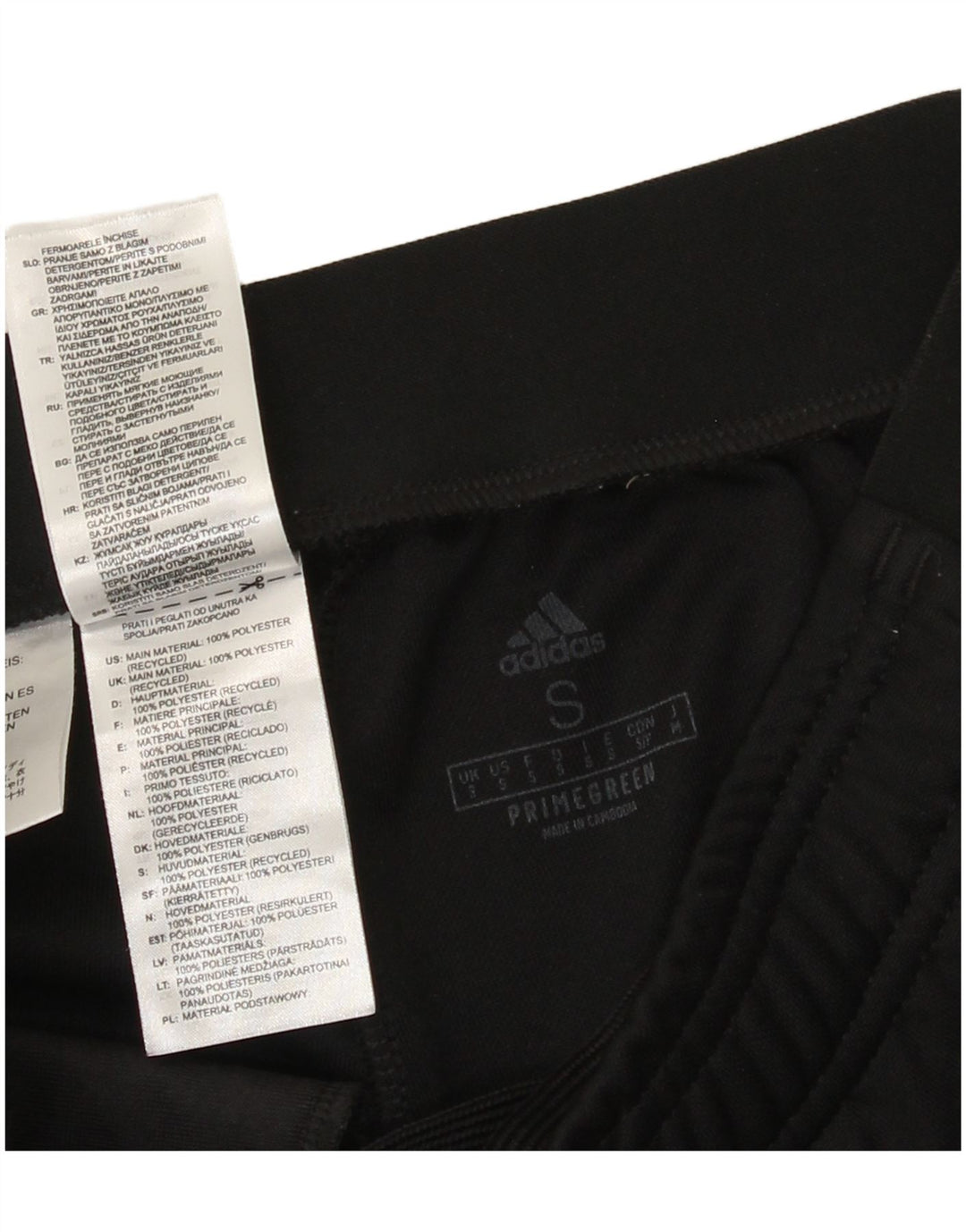 Pantaloni de trening Adidas Aeroready pentru bărbați, poliester negru mic
