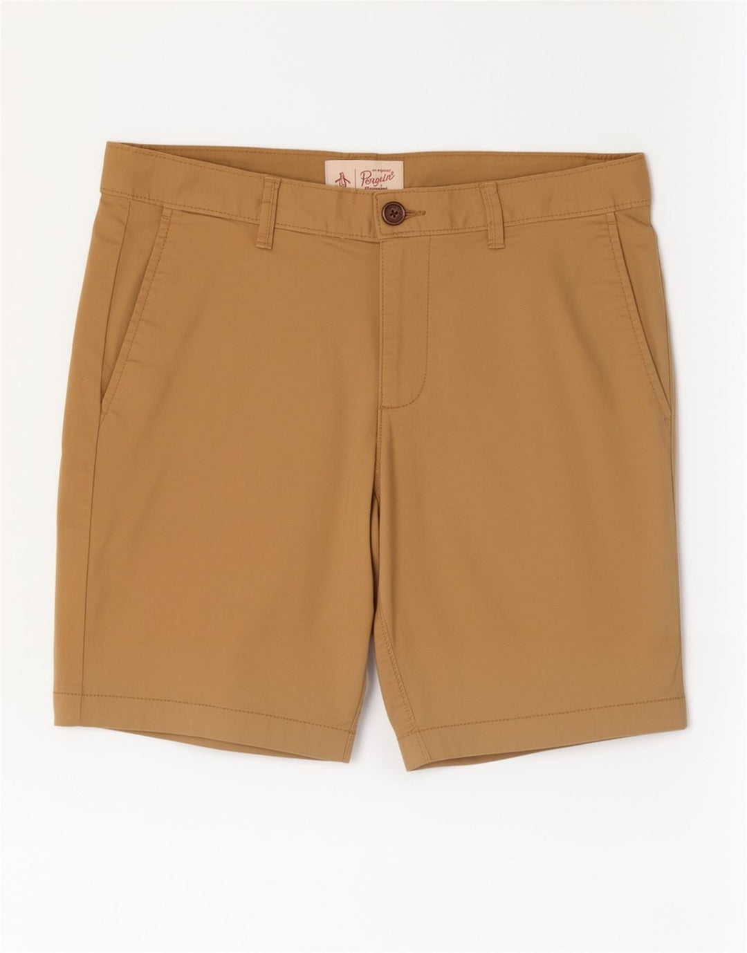 Pantaloni scurți chino pentru bărbați Penguin W30 bumbac mediu bej