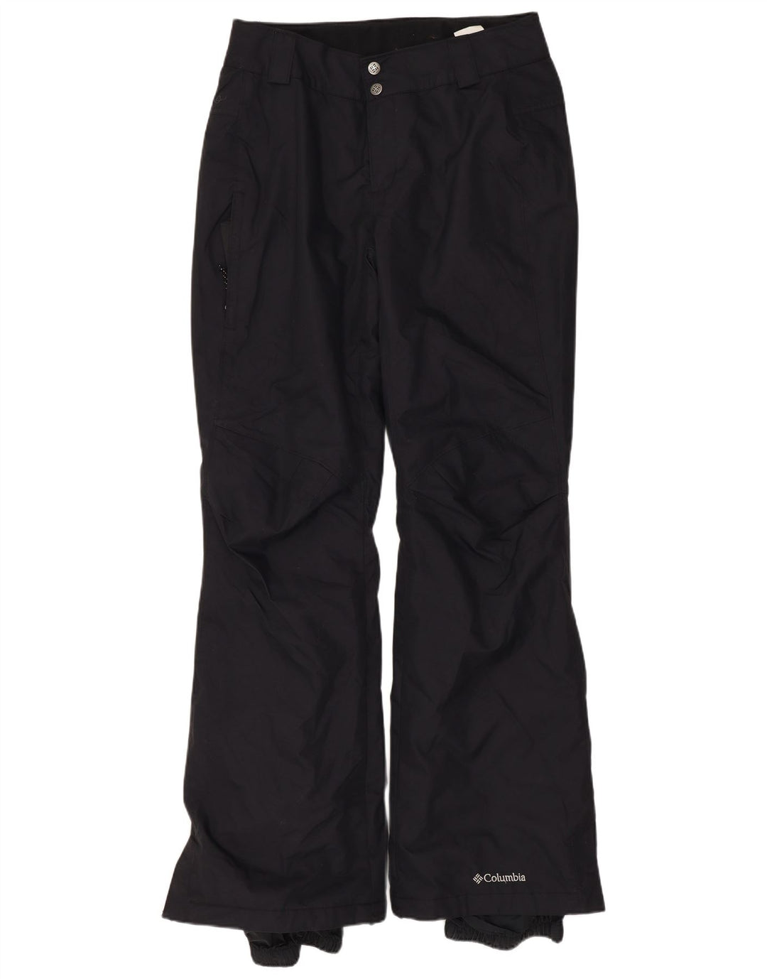 Pantaloni de schi Columbia pentru femei UK 10 Small Black Nylon
