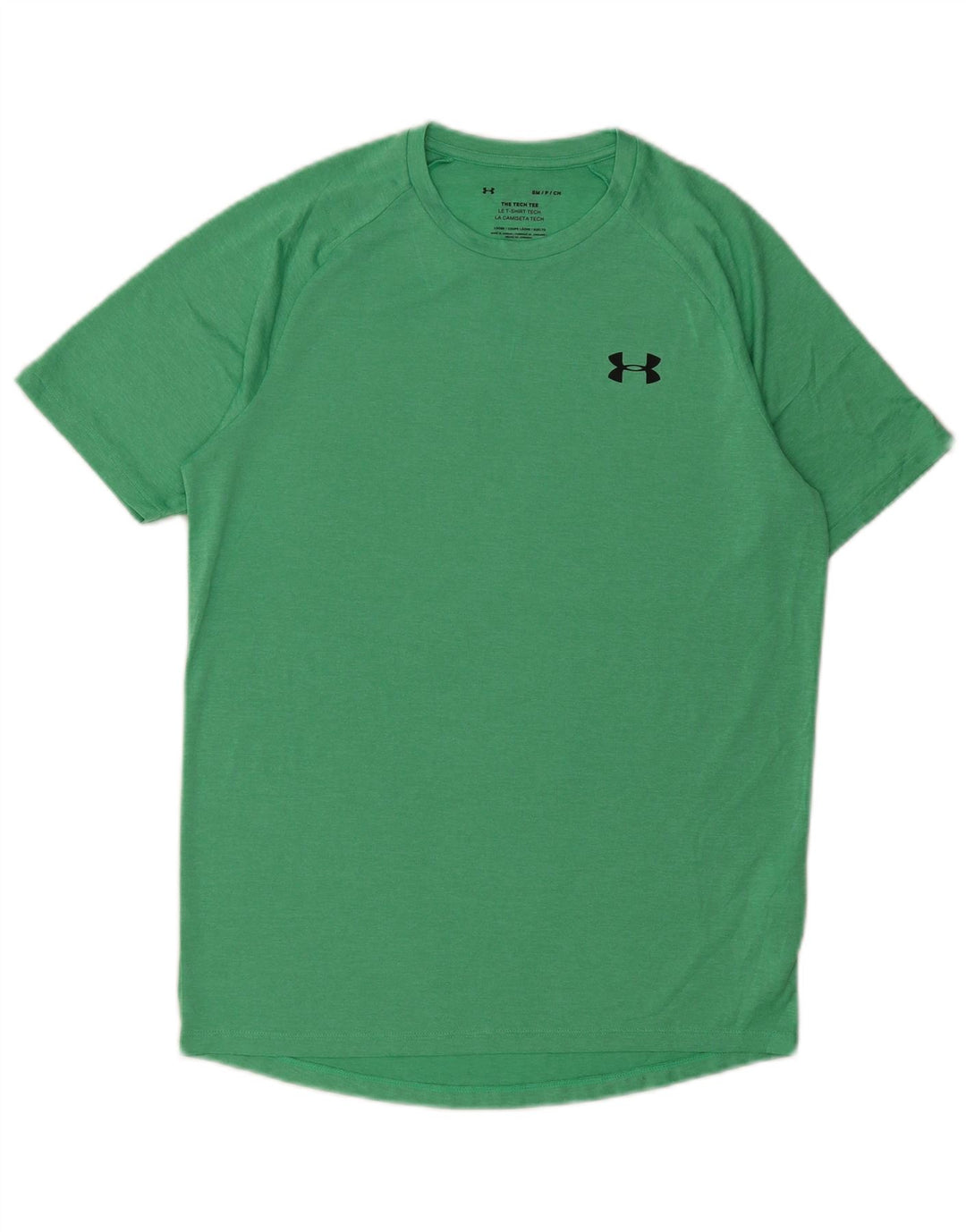 Tricou Under Armour pentru bărbați Loose Fit Top mic, verde, poliester