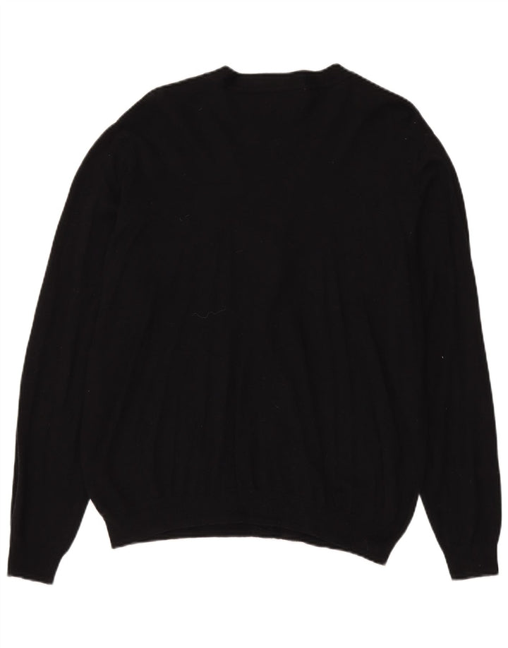 Pulover cardigan pentru bărbați Marks & Spencer, mare, negru