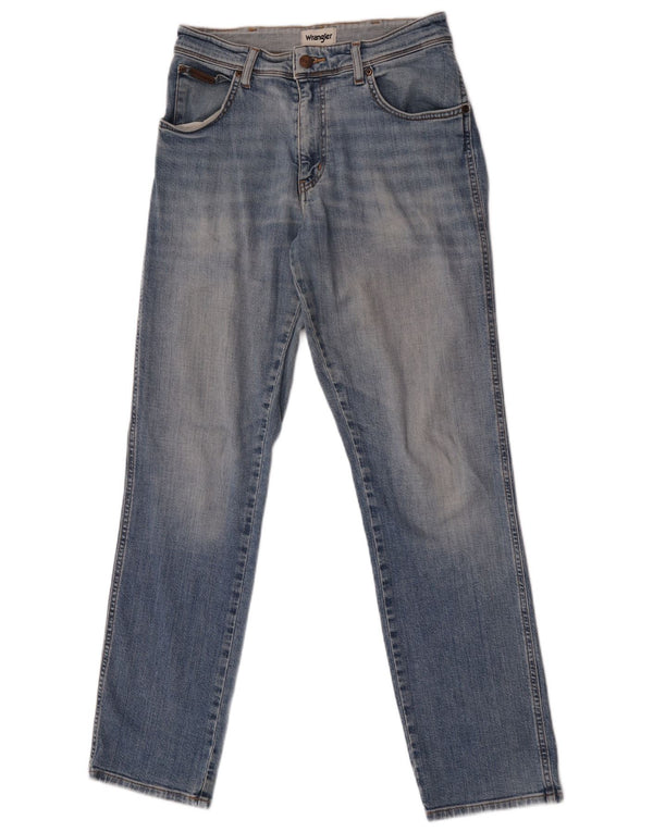 Blugi drepte pentru bărbați Wrangler Texas W30 L32 Bumbac albastru