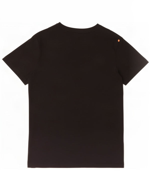 Calvin Klein Jeans Tricou cu grafic pentru femei Top UK 12 Medium Black Bumbac