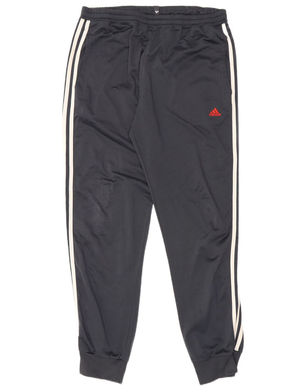 Pantaloni de trening pentru bărbați Adidas Pantaloni de jogging Marea Britanie 42/44 Poliester bleumarin mare